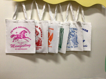 New Graphic Totes