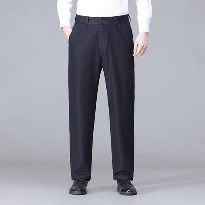 Mens Business High-Waisted Fashionable Casual Pants