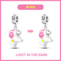 S925 Colorful Luminous Constellation Pendant
