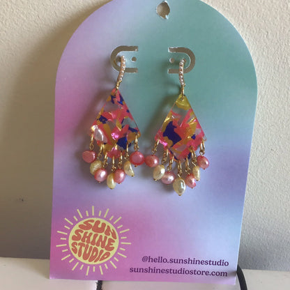 Healthy Dose of Vitamin Sea Pearl Earrings