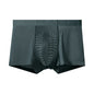 Mens Breathable Summer Thin Boxer Briefs Seamless Boxer Style