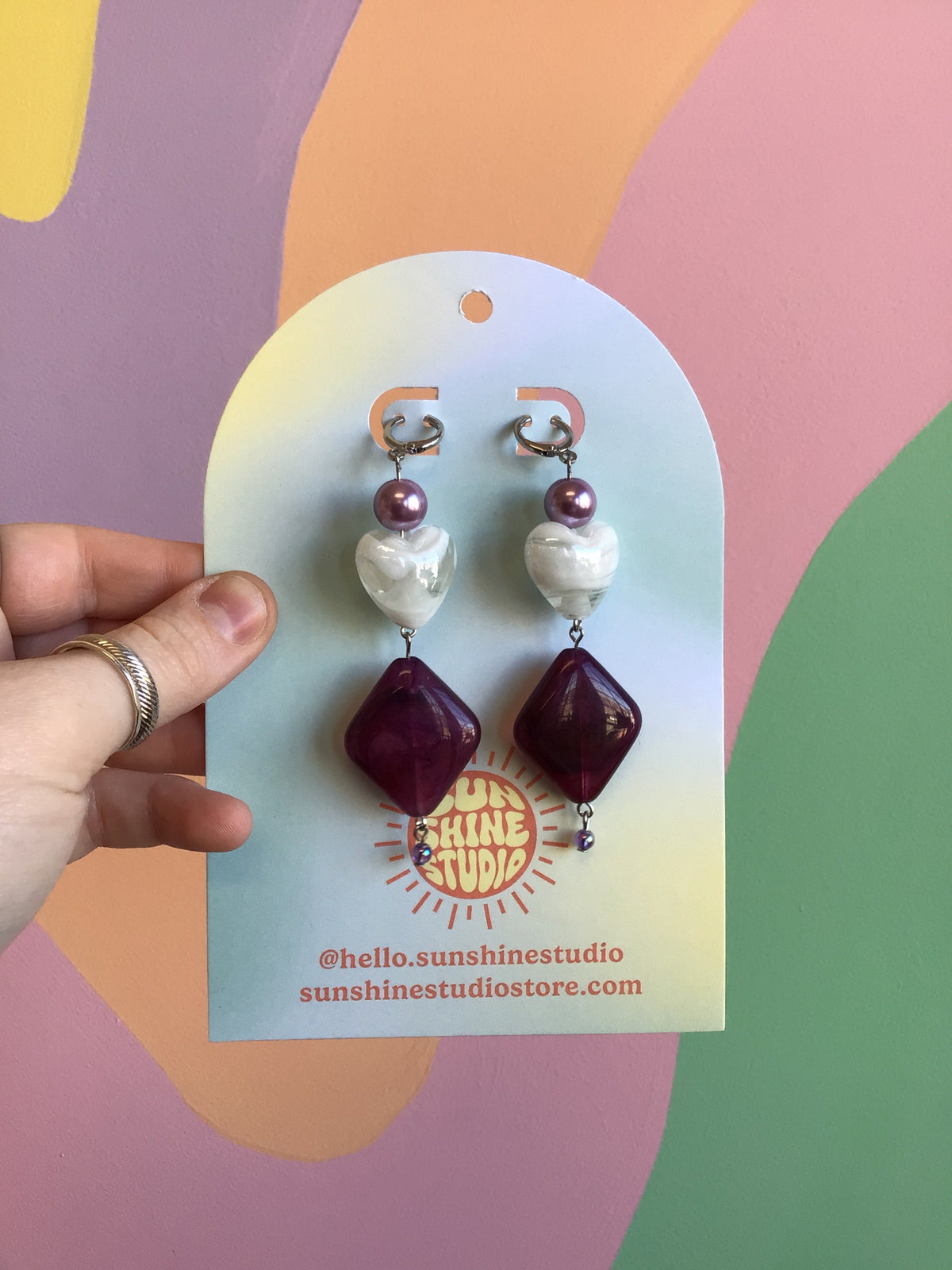 Queen of Diamonds Dangles