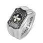 Creative faith cross ring