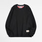 Mens Solid-color Casual Long-sleeve Hoodie