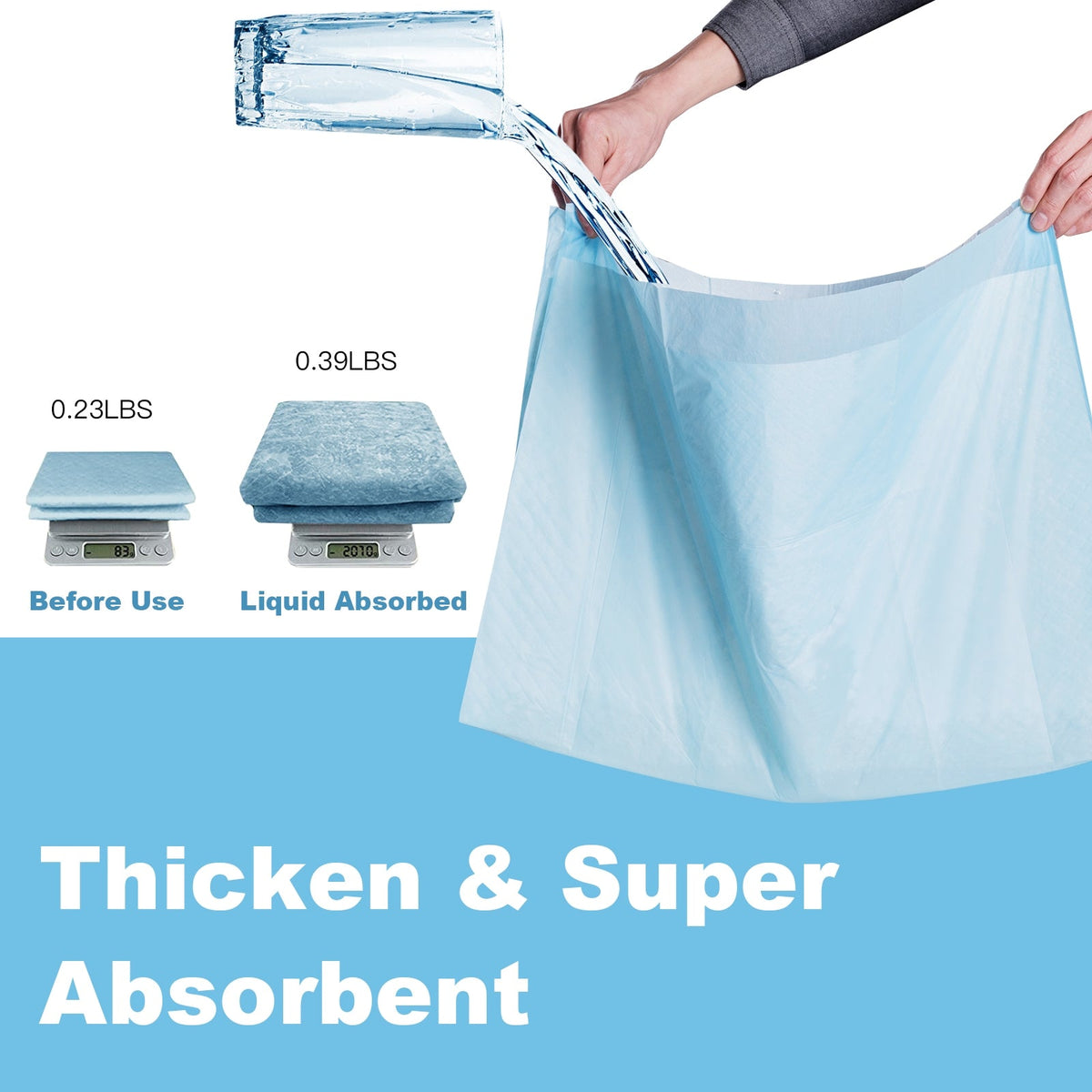 300 Pieces 17 x 24 Inch Pet Wee Pee Piddle Pad