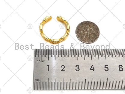 CZ Pave Mariner Link Ring, sku#LD48