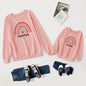 Ebay Autumn And Winter Mother-daughter Parent-child Sweater