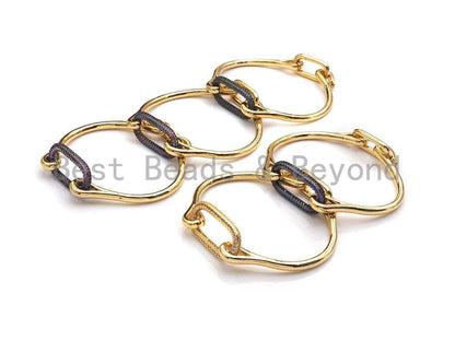 CZ Buckle Cuff Bracelet, Sku#X151