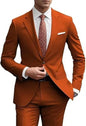 Mens Korean-style Slim-fit Two-piece Suit
