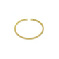 Knitting Patten Gold Adjustable Bracelet, Sku#A437