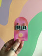 Single Open Book Earrings