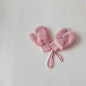 Fleece-lined Warm Finger Halter Baby Gloves