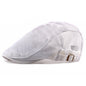 Men's And Women's Identical Single-color Mesh Lightweight And Breathable Adjustable Fashionable Retro Style Forward Hat, Suitable For Daily Commuting, Versatile And Versatile Beret.