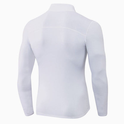 Mens Zip-up Lightweight Stand-collar Long-sleeve