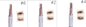 Two-color gradient eye shadow stick