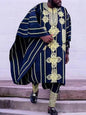 African Ethnic Print Casual Men's Three-piece Suit