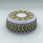 Baby Embroidered High-End Flat-Crown Round-Edge Ethnic-Style Saudi Cap