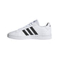 adidas Grand Court Sneaker White/Black/White 11.5 US Unisex Little Kid