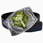 Smooth Buckle For Self-defense Trendy Punk-style Belt Buckle With A Distinctive Look