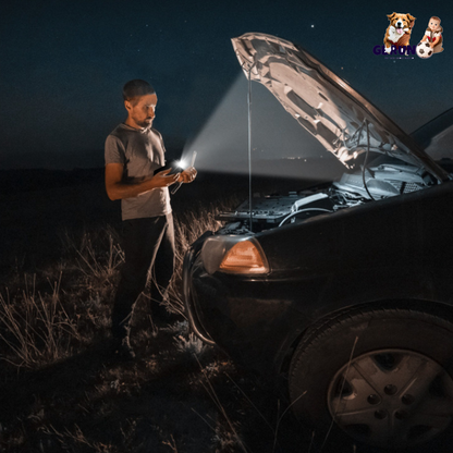 12V Car Jumper Starter 400A Peak 20000mAh Battery Charger Power Bank Portable Power Booster Battery w/ 3 Flashlight Modes