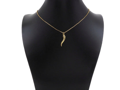 18k Shiny Gold/Silver Italian Horn Charms, Protection Horn Charms, Chilli Shape Pendant, Bracelet Necklace Charms, 5x26mm, sku#L457