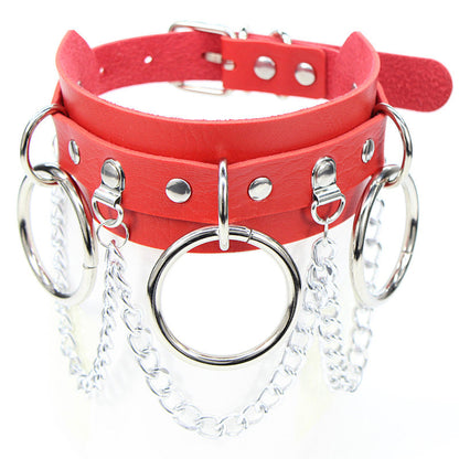 Personality Punk Street Shooting Nightclub Chain Necklaces