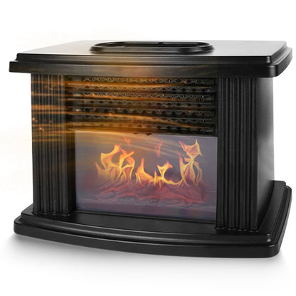 Electric Fireplace Heater with Remote Control