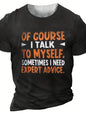 Exercise Casual Men's Clothes Cartoon Anime Round Neck T-shirt