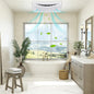 110 CFM Ceiling Mount Exhaust Ventilation Fan with Metal Housing