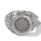 Hip-hop full-diamond waterproof quartz watches