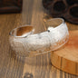 Big Elegant Luxury Amazing Classic Fashion Flower Metal Tibetan Indian Silver Vintage Retro Fashion Cuff Bracelet Bangle For Woman With Details of Animals