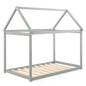 Stable Kids Platform Floor Bed with Roof an