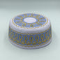 Baby Embroidered High-End Flat-Crown Round-Edge Ethnic-Style Saudi Cap