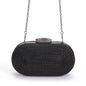 Fashionable oval crossbody woven bags