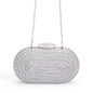 Fashionable oval crossbody woven bags