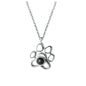 Stainless steel necklace keychain