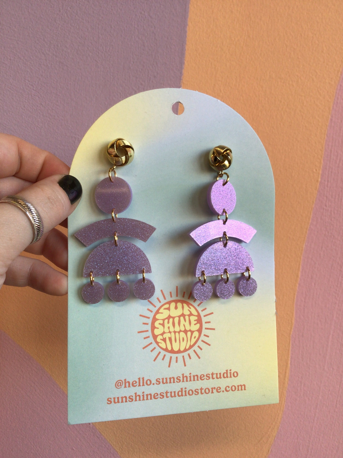 Robot Woman Earrings