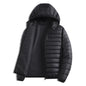 AutumnWinter Warm Hooded Loose-fit Windproof Sporty Casual Ribbed Top