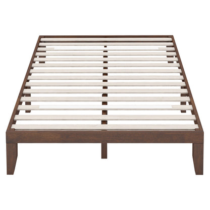 Queen Size 14 Inch Wooden Bed Mattress Frame