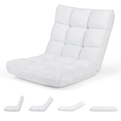 Adjustable 14-position Cushioned Floor Chair