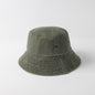 Personalized Distressed Simple Solid-Colored Bucket Hat
