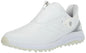 adidas Womens Solarmotion Spikeless BOA Lightstrike 24 Golf Shoes Footwear White/Silver Metallic 6.5