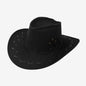 Men's And Women's Cowboy Hats, Sun Protection Hats For Grasslands, Western Cowboy Hats For Couples, Wide-Brimmed Xinjiang Felt Hats With Velvet Surface