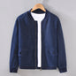 Japanese-style Retro Baseball Jacket For Young Men Casual And Relaxed Fit