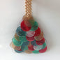Simple Portable Prawn Crackers Triangle Shell Bag