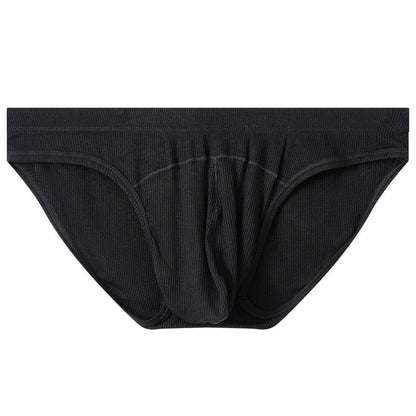 Men's Convex Low Waist Briefs Breathable Sexy Loose Pants