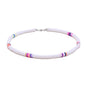 Handmade String Polymer Clay Beads Choker Necklace