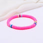 Bohemian Colorful Clay Bracelets