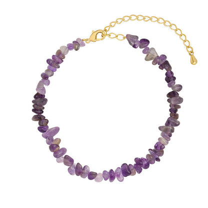 Natural Irregular Crystal Beaded Bracelet for Girls