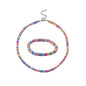 Bohemian Colorful Polymer Clay Disc Beads Necklace